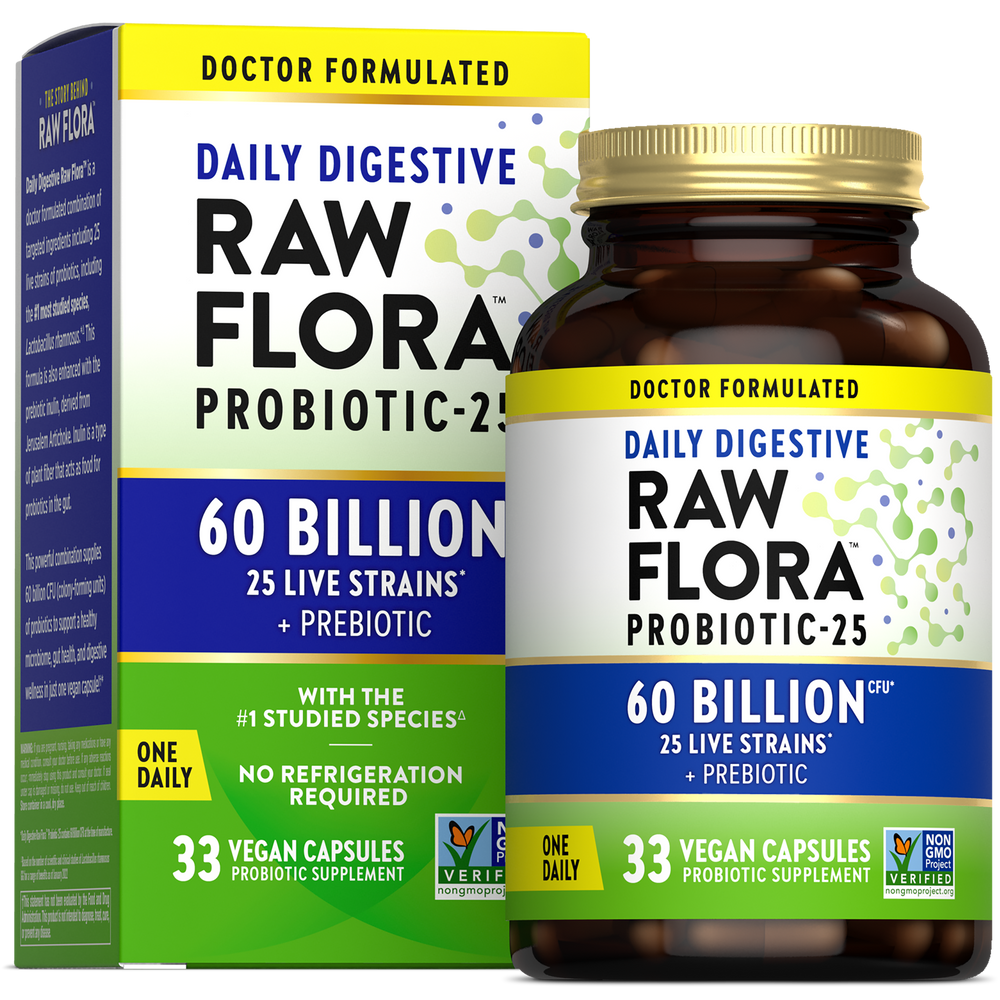 Daily Digestive Probiotic - 60 Billion CFU