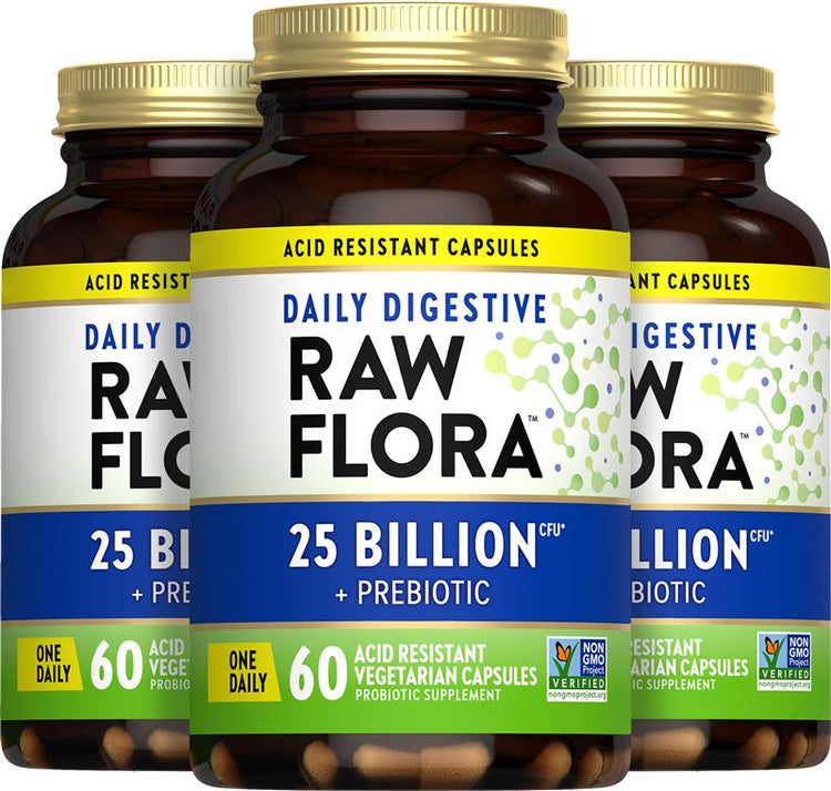 Men's Daily Digestive Probiotic - 25 Billion CFU^, 3 Bottles