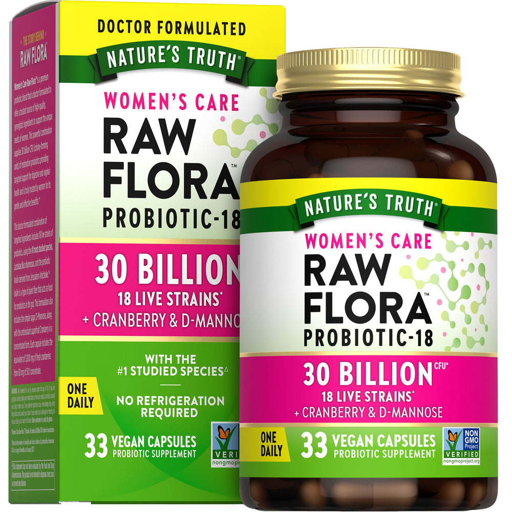Women's Care Probiotic - 30 Billion CFU