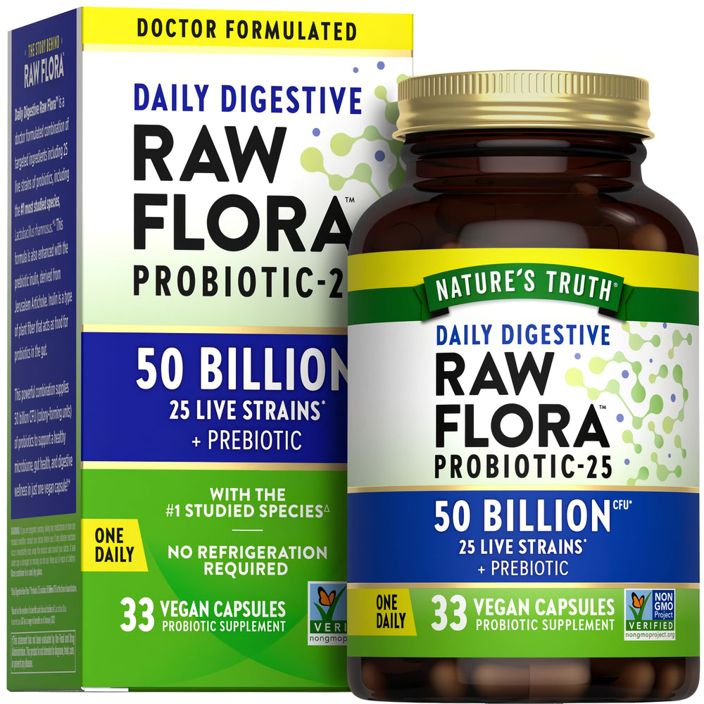 Daily Digestive Probiotic - 50 Billion CFU