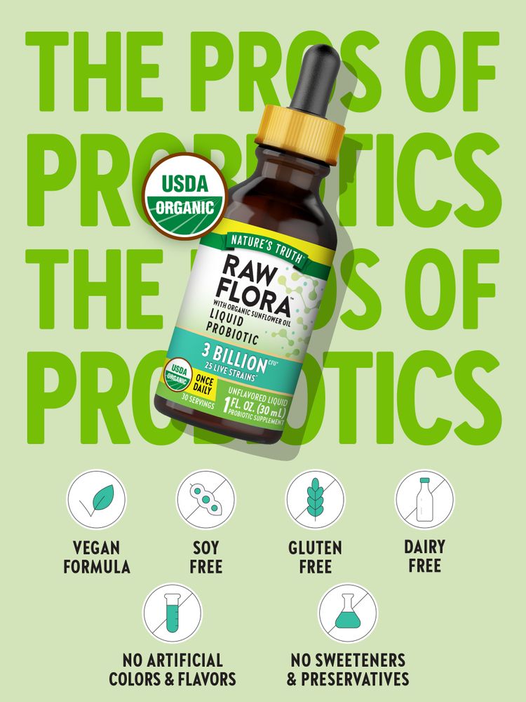 USDA Organic Probiotic Liquid 1 oz