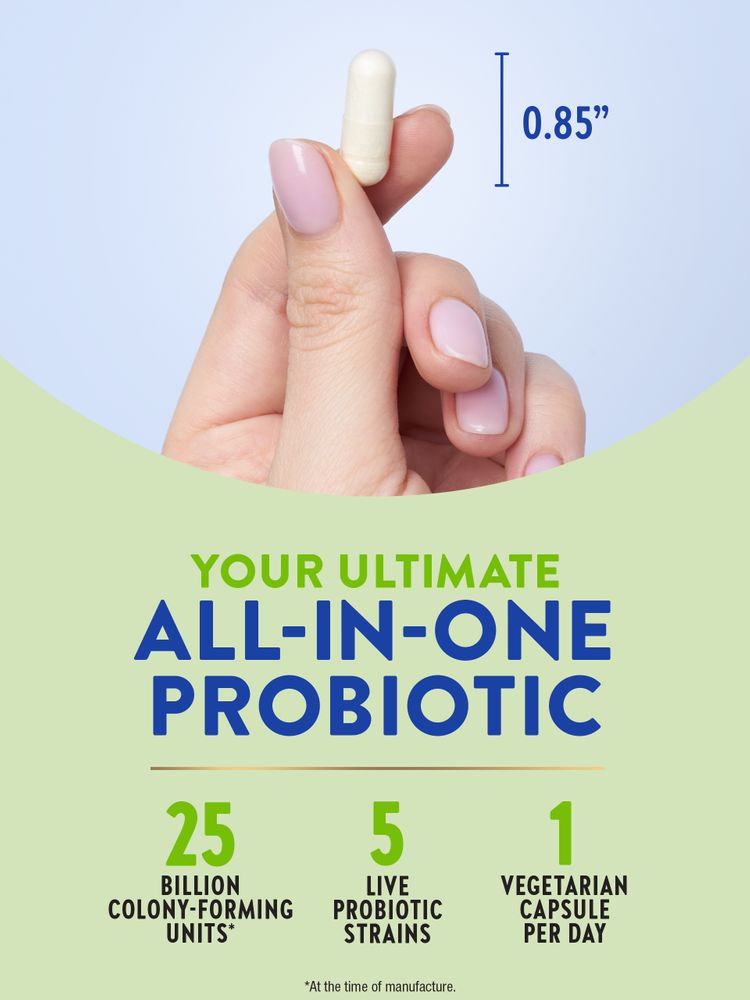 Men's Daily Digestive Probiotic - 25 Billion CFU
