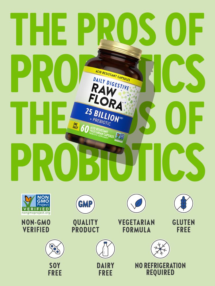 Men's Daily Digestive Probiotic - 25 Billion CFU