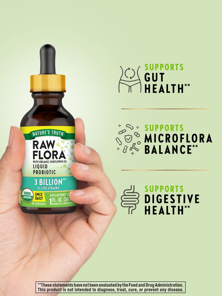 USDA Organic Probiotic Liquid 1 oz