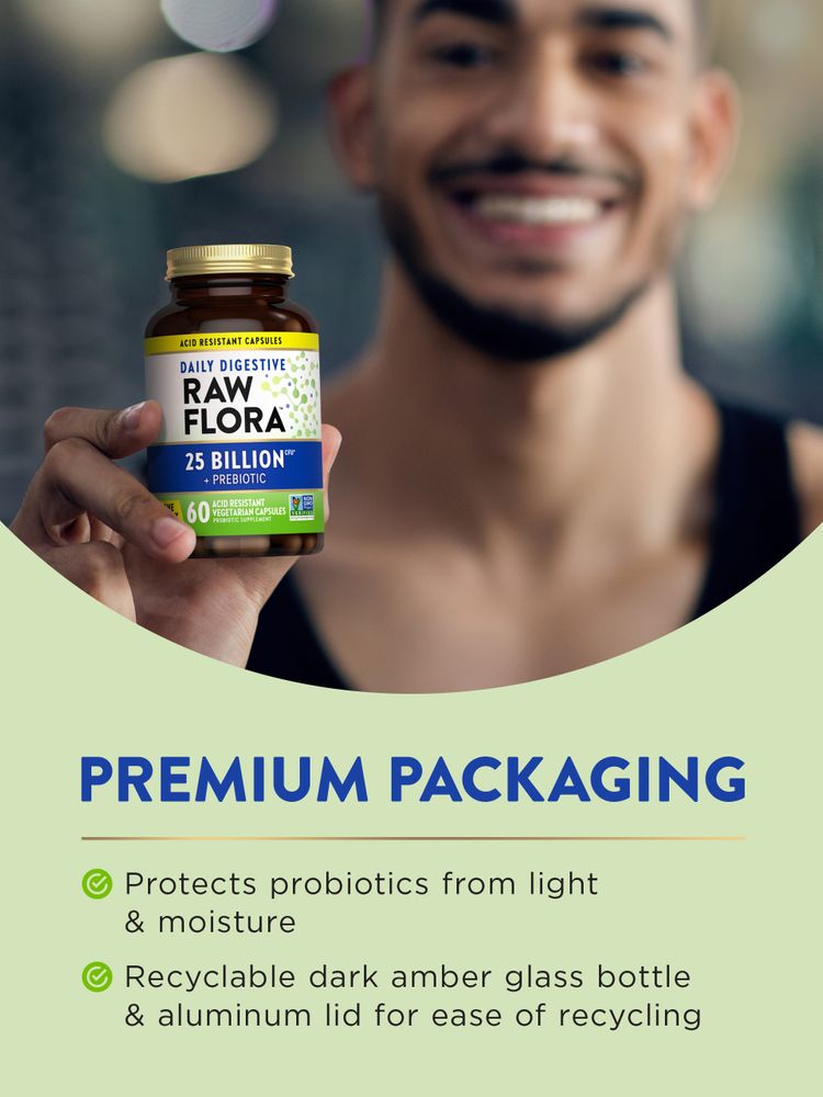 Men's Daily Digestive Probiotic - 25 Billion CFU