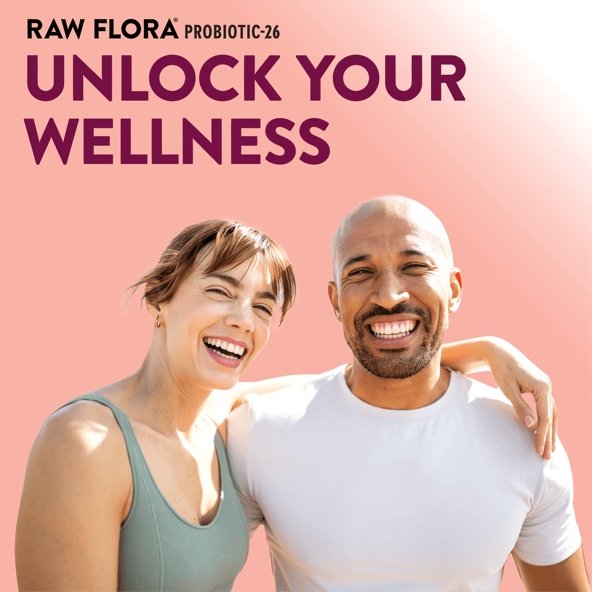 Raw Flora Probiotics for Women 50+ | 70 Billion CFU | 60 Capsules | with Prebiotic | Vegan & Gluten Free Supplement